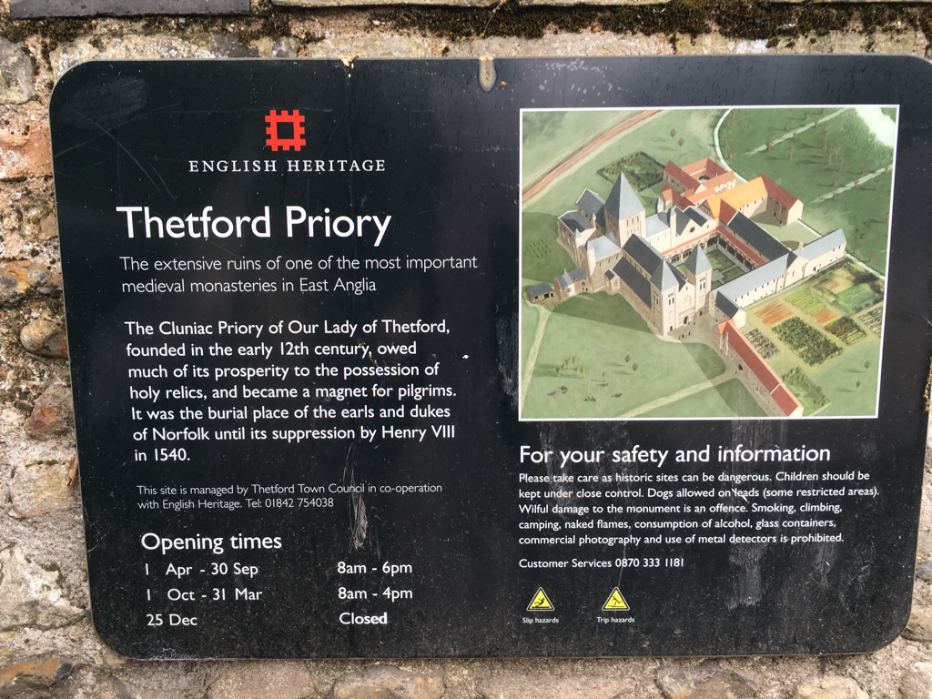 History of Thetford Priory